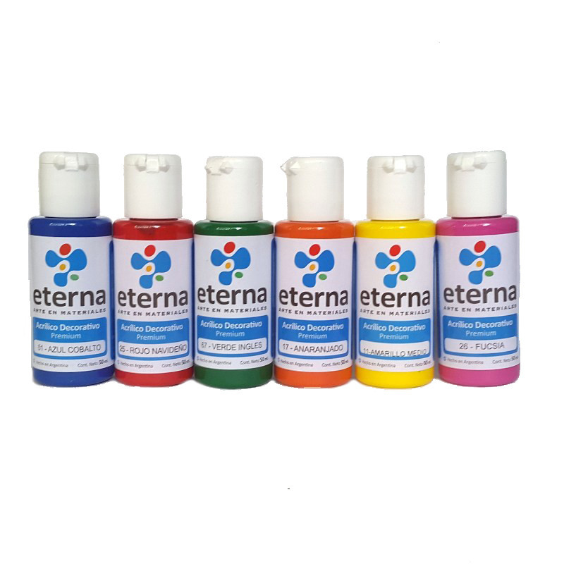 acrilico decorativo eterna 50ml Química Río Cuarto