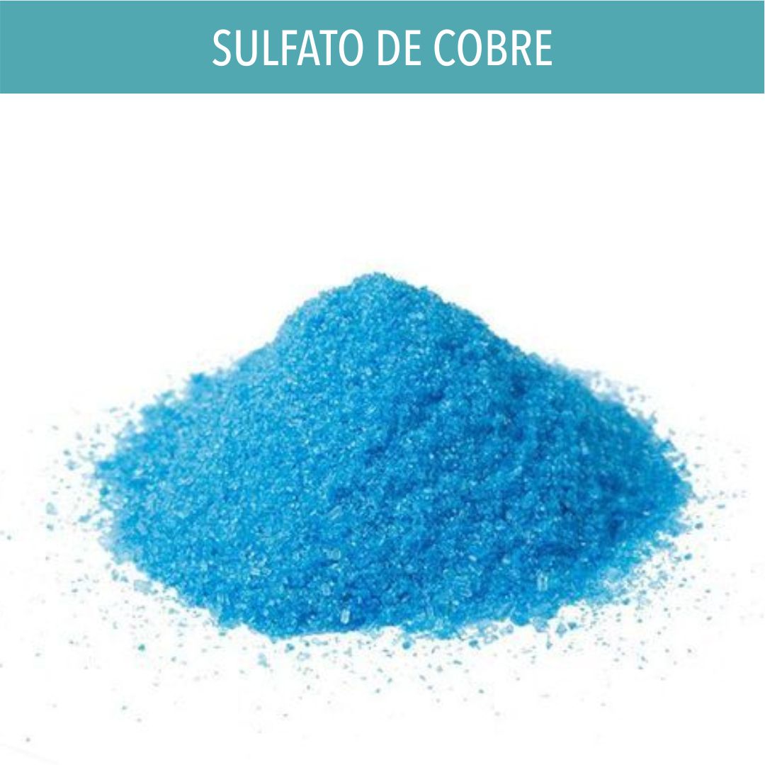 Sulfato de cobre x 1KG – Química Río Cuarto