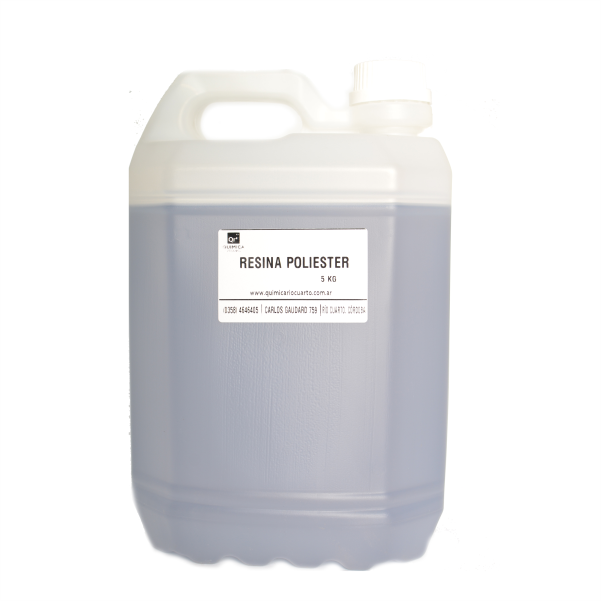 Resina Poliéster x 5kg – Química Río Cuarto
