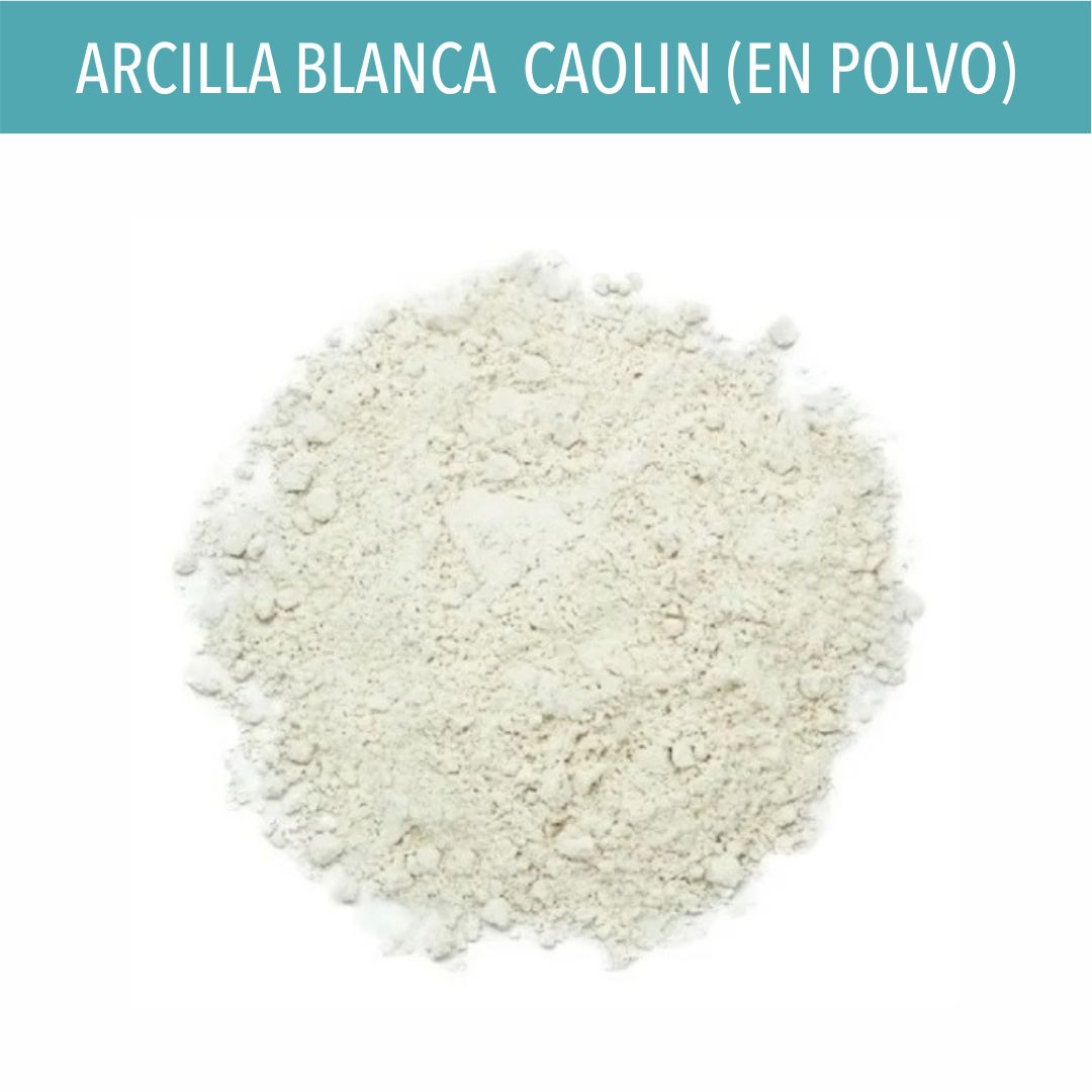 Arcilla Blanca EN POLVO(CAOLIN) x KG – Química Río Cuarto