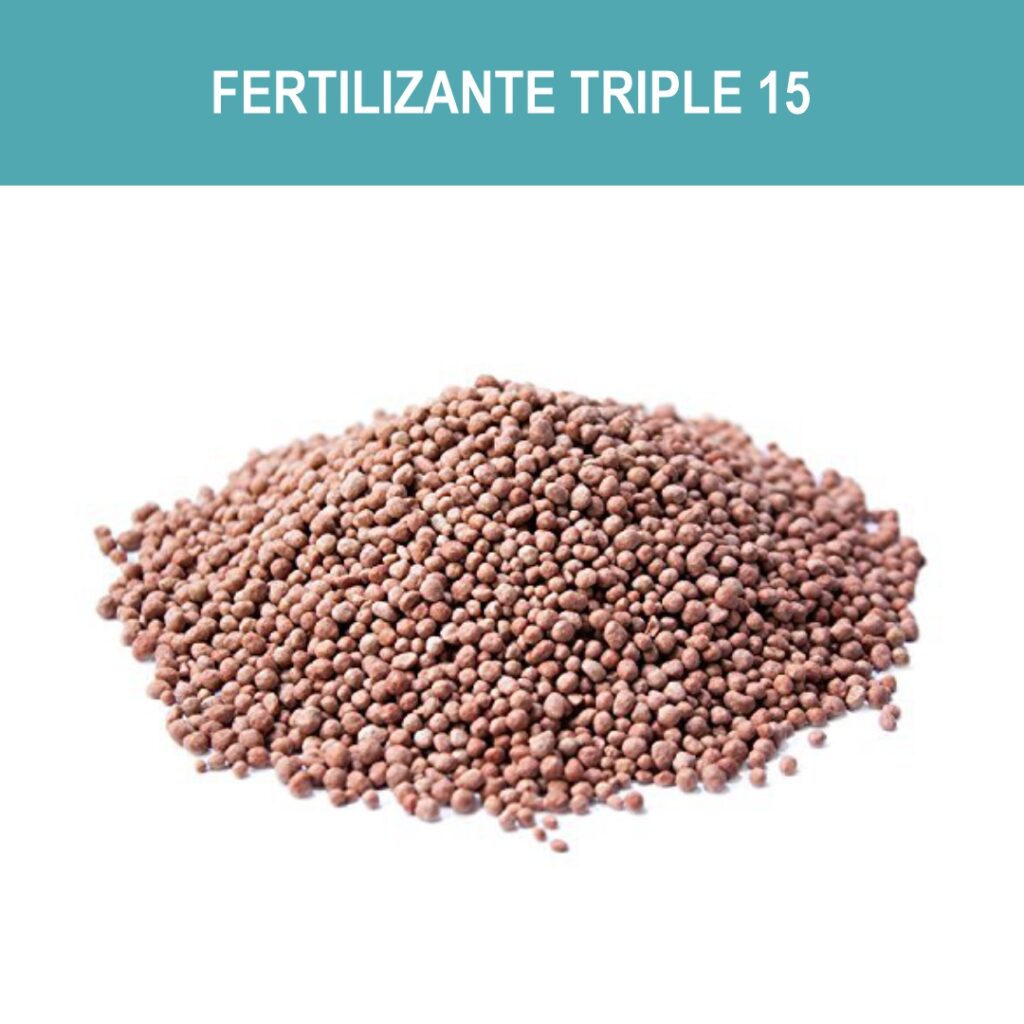 Fertilizante Triple 15 x KG Química Río Cuarto