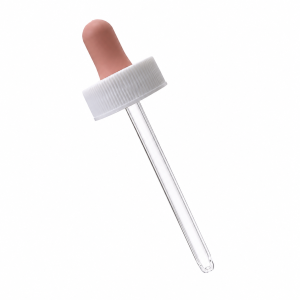 Pipeta Sóla para Frasco gotero de 100 ml, rosa ó blanca