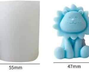 Molde Silicona Leon 3D
