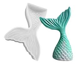 Molde De Silicona Cola De Sirena