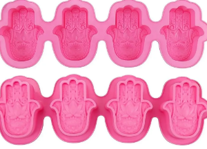 Molde de silicona Mano Fatima x 4 unidades