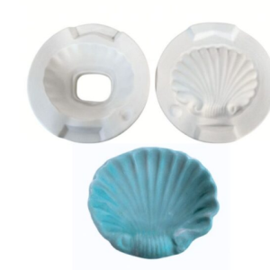 Molde Ceramica Almeja