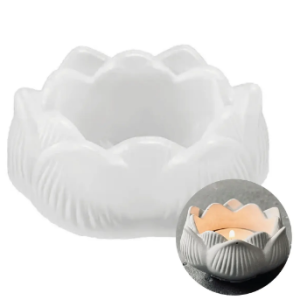 Molde Silcona Portavela Flor de Loto  8,5x4cm6897