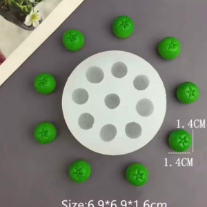 Molde Silicona 9 Limas mini