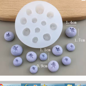 Molde Silicona 12  Arandanos Mini
