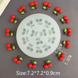Molde de silicona 13 Cerezas mini
