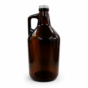 Botella Growler de 1900 cc con tapa