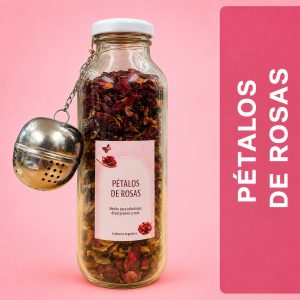 te de Petalos de Rosa + difusor. HERBAL TEA