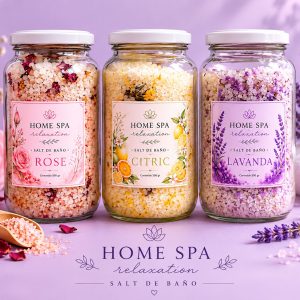 Sal de Baño HOME SPA  x 850 grs Citric