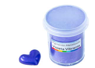 Pigmento Metálico Violeta Vibrante x 5 grs