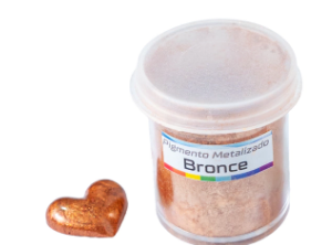 Pigmento Metálico Bronce x 5 grs