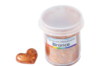 Pigmento Metálico Bronce x 5 grs
