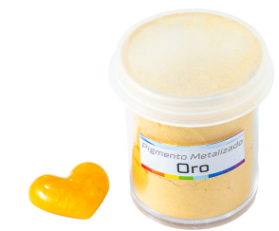 Pigmento Metálico Oro x 5 grs