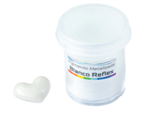 Pigmento metálico Blanco Reflex x 5 grs