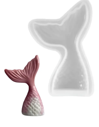 Molde Silicona Cola de SirenA