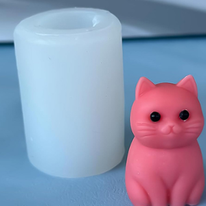 Molde De Silicona Gato 5x3