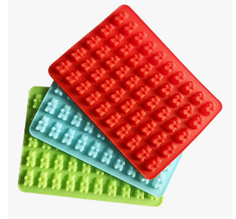 Molde silicona 50 ositos