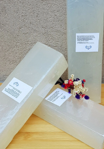 Jabon de Glicerina Cristal Vegetal en barra